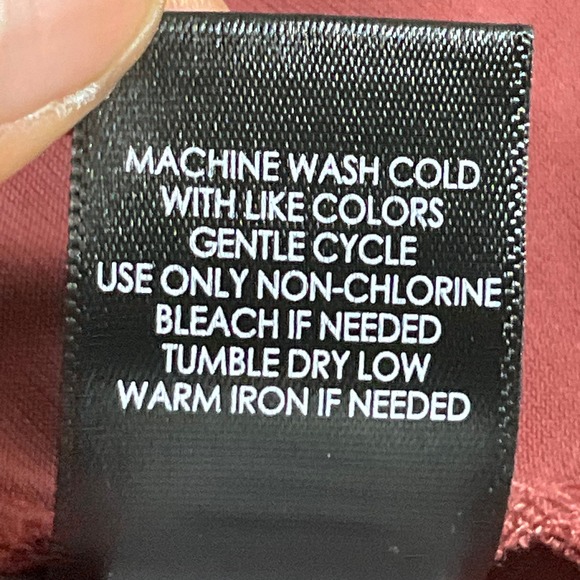 Torrid Top Sz 0 (L) Sleeveless V-Neck Rust Red Babydoll Flowy Stretch Tunic - Picture 10 of 12